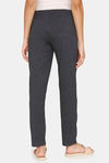Rosaline Symmetry Knit Cotton Sleep Pyjama - Black Beauty — thumbnail 3
